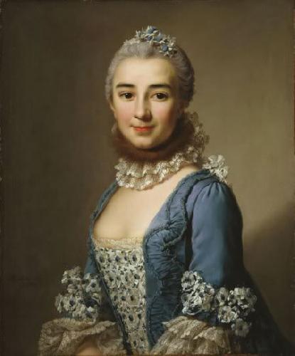 Alexandre Roslin Portrait of an unknown Lady Germany oil painting art